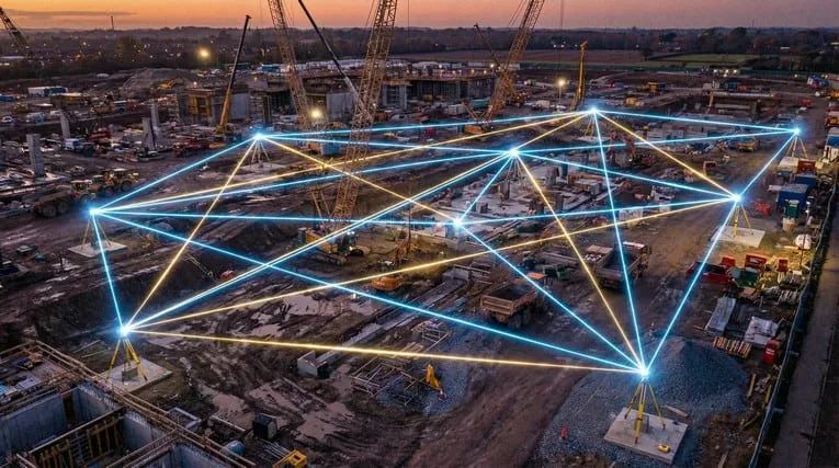 Создание опорных геодезических сетей в Новокузнецке